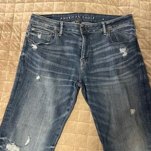 American Eagle Outfitters Distressed Denim Jeans